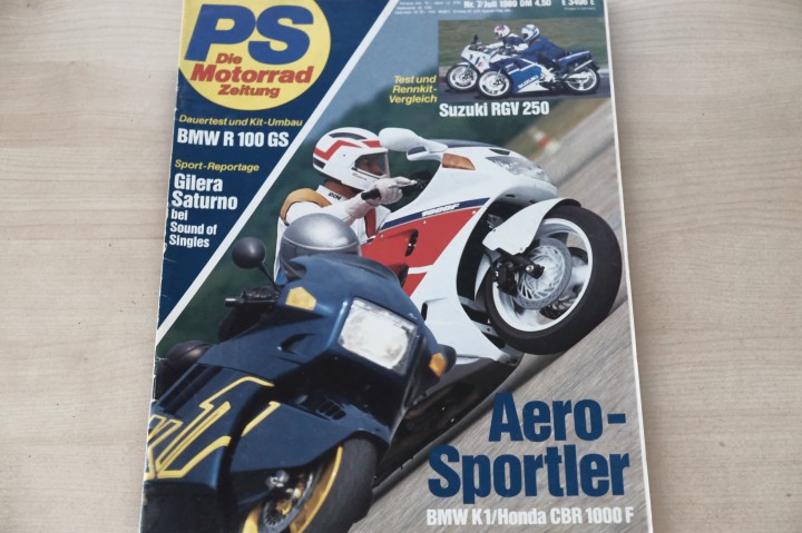 PS Sport Motorrad 07/1989